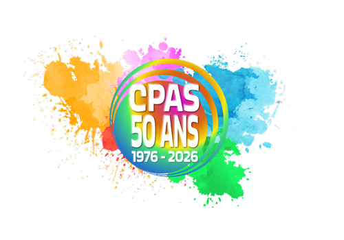 Logo CPAS 50 ans 1976 - 2026