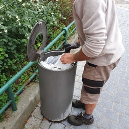 Ramassage des poubelles publiques