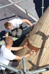 Basilique Notre-Dame de Bon-Secours : Chantier phase I