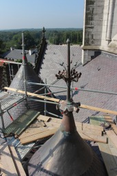 Basilique Notre-Dame de Bon-Secours : Chantier phase I