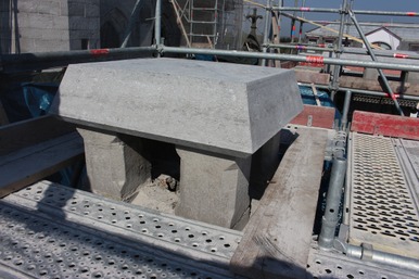Basilique Notre-Dame de Bon-Secours : Chantier phase I