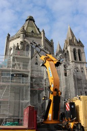 Basilique Notre-Dame de Bon-Secours : Chantier phase I