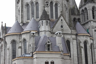 Basilique Notre-Dame de Bon-Secours : Chantier phase I