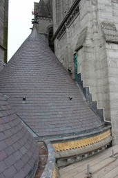 Basilique Notre-Dame de Bon-Secours : Chantier phase I