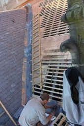 Basilique Notre-Dame de Bon-Secours : Chantier phase I