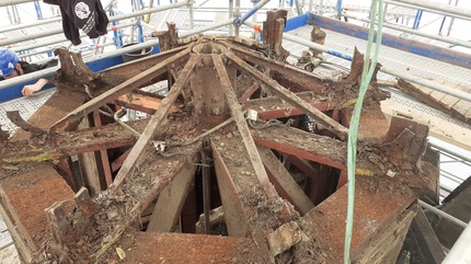 Basilique Notre-Dame de Bon-Secours : Chantier phase II