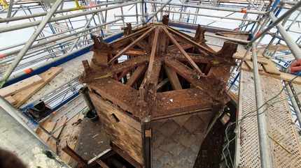 Basilique Notre-Dame de Bon-Secours : Chantier phase II