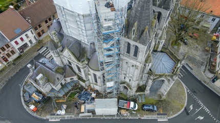 Basilique Notre-Dame de Bon-Secours : Chantier phase II
